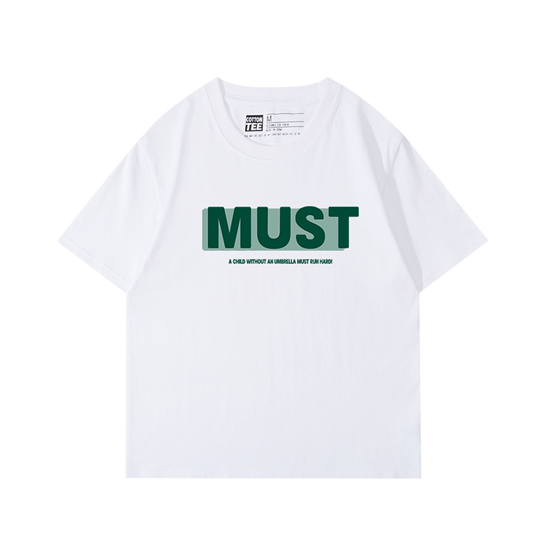 纯棉印花短袖t恤女宽松夏