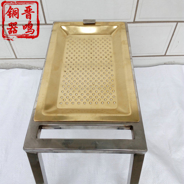 山西面食工具铜制抿尖床 抿面机圪斗床 压面机抿节儿豆面擦子抿曲
