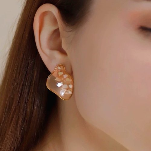 mimi33新款耳钉女高级感气质耳饰