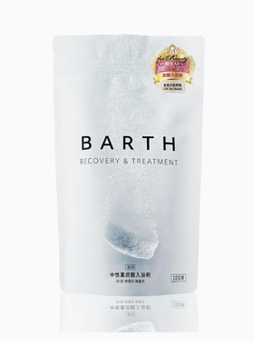 日本本土代购Barth中性重碳酸泉入浴剂炭酸泡澡发汗泡腾片30锭