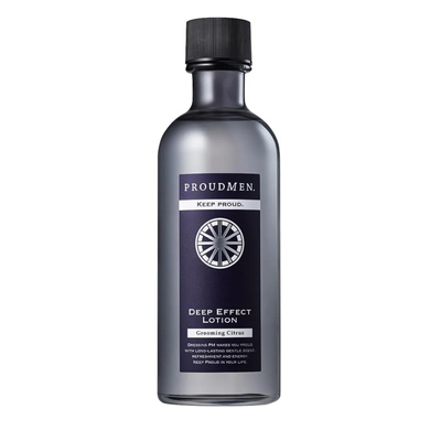 日本本土PROUDMEN男士保湿滋养肌肤爽肤化妆水柑橘味200ml