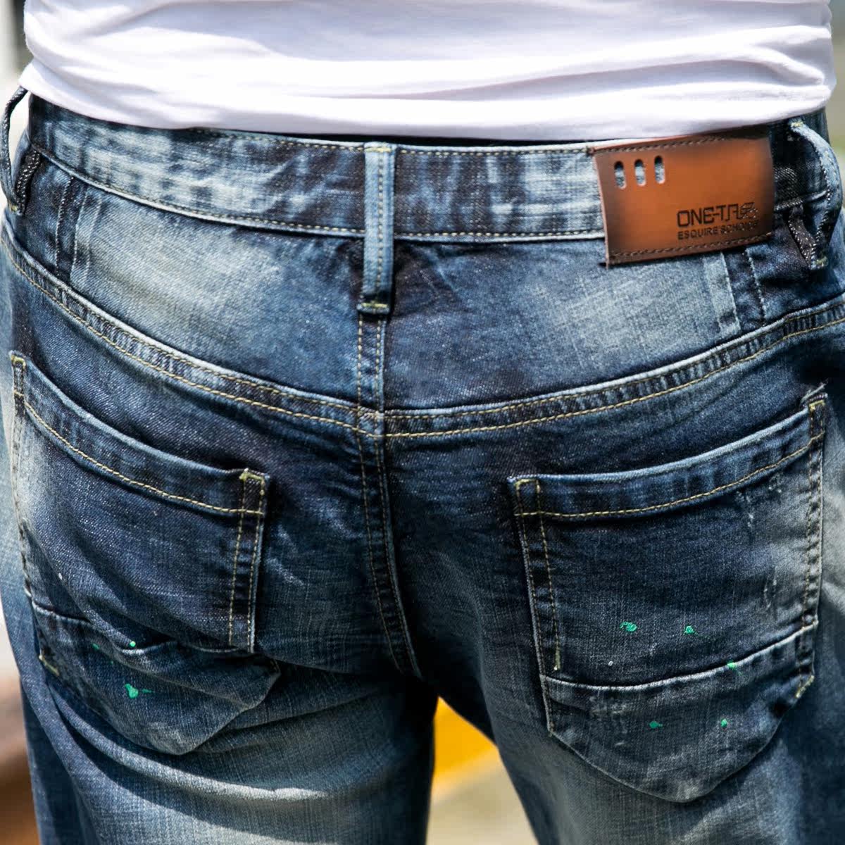 Jeans pour jeunesse ONET en coton pour automne - Ref 1483144 Image 3