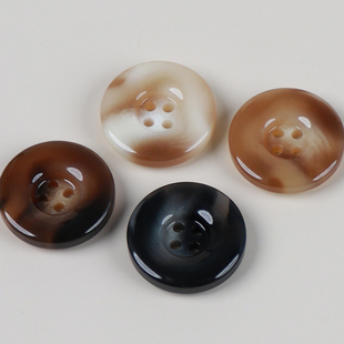 高档树脂纽扣男女风衣西装袖口扣子大衣毛衣开衫睡衣针织衫手缝扣