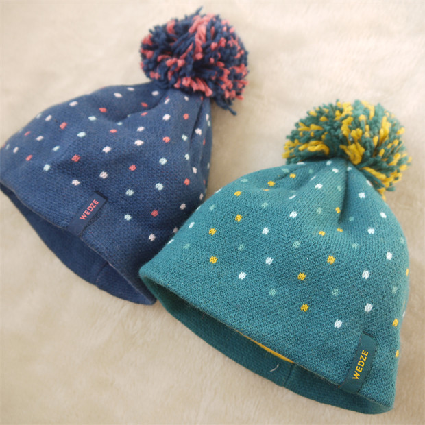 儿童毛线帽毛球帽秋冬加绒保暖护耳针织毛线帽子外贸冷帽,童装/婴儿装/亲子装,帽子,淘宝优惠券,粉丝福利购,淘宝优惠卷