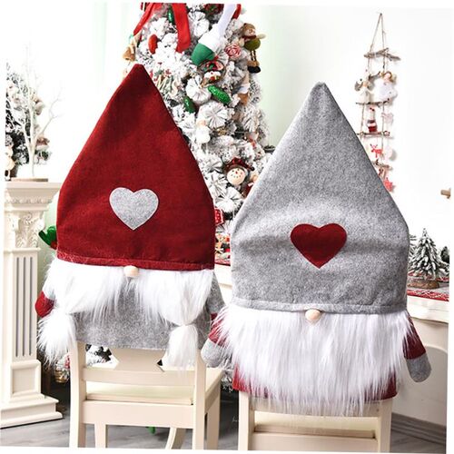 New Christmas Santa Claus Chair Cover Home Dining Chair