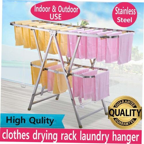 clothes drying rack laundry garment dryer hanger 折叠晾衣架
