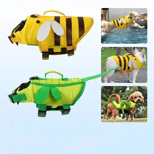 Summer Pet Dog Life Jacket Vest Clothes Life Vest Collar Har