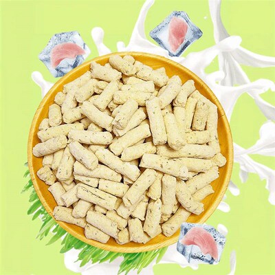 Chicken Cat Grass Milk Stick, Cat Treats for Hairball Suppor