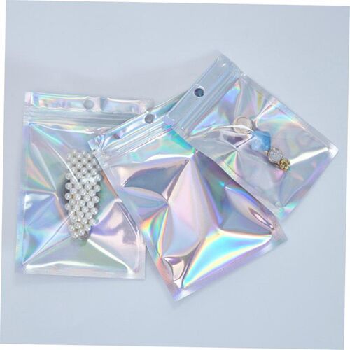 8 sizes 100Pcs/PAck PlAstic BAg Aluminum Foil HologrAm Food