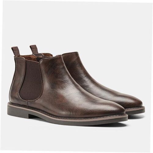 Mens Chelsea boots leather 40-46 business shoes 切尔西 鞋
