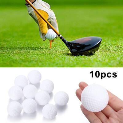 PractGolfBs10WhiteT