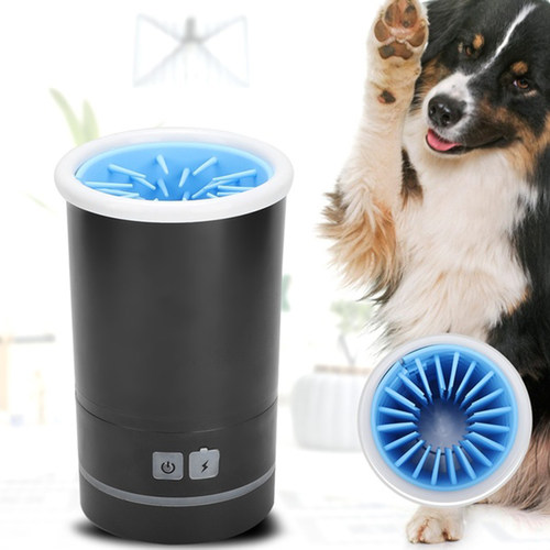 USB Rechargeable Electric Dog Paw Cleaner Automatic Pet Foot