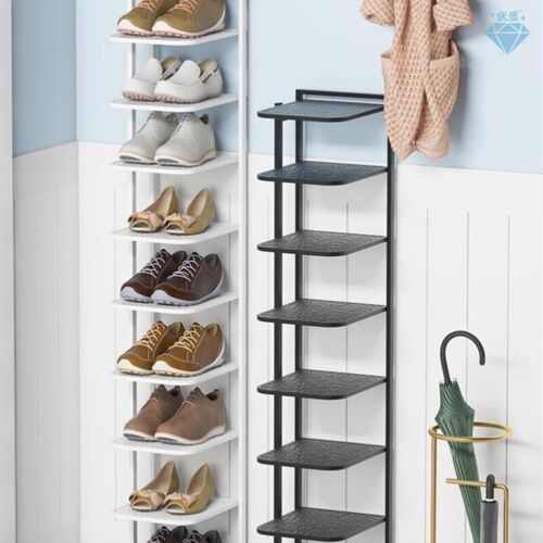 拐角鞋架子简易门口 corner shoes cabinet rack closet shoe box