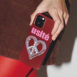 韩国代购 usite 官网正品 字母LOGO菲林手机壳 苹果iPhone保护壳