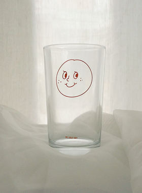 oh,lollyday!韩国代购笑脸玻璃杯