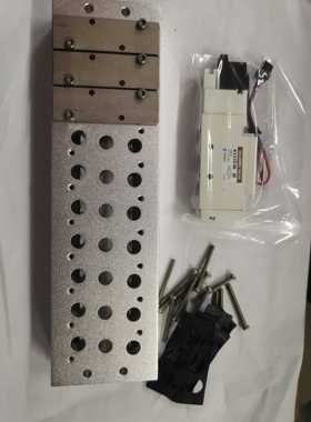 原装韩国SYM电磁阀汇流板10位，KV310-4E电磁阀，现货