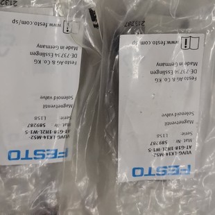 S电磁阀589287订单号 G18 FESTO VUVG LK14 原装 1H2L M52