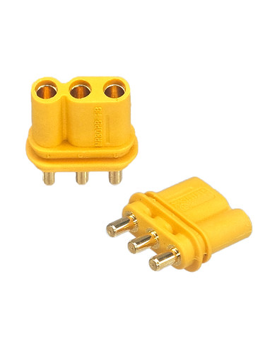 Amass原装MR30PB镀金香蕉插头