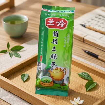 2026年新茶叶春茶兰岭牌绿茶兰岭王绿茶250g袋装特级高山绿茶正品