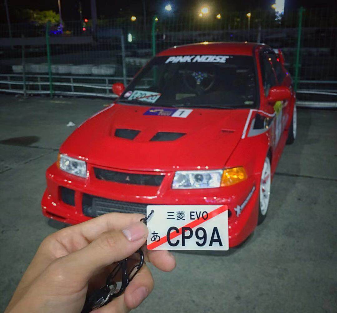 三菱evo钥匙扣 菱帅改evo evo4代 evo5代