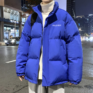羽绒服男秋冬季2023年新款设计感小众加厚保暖外套潮牌情侣面包服