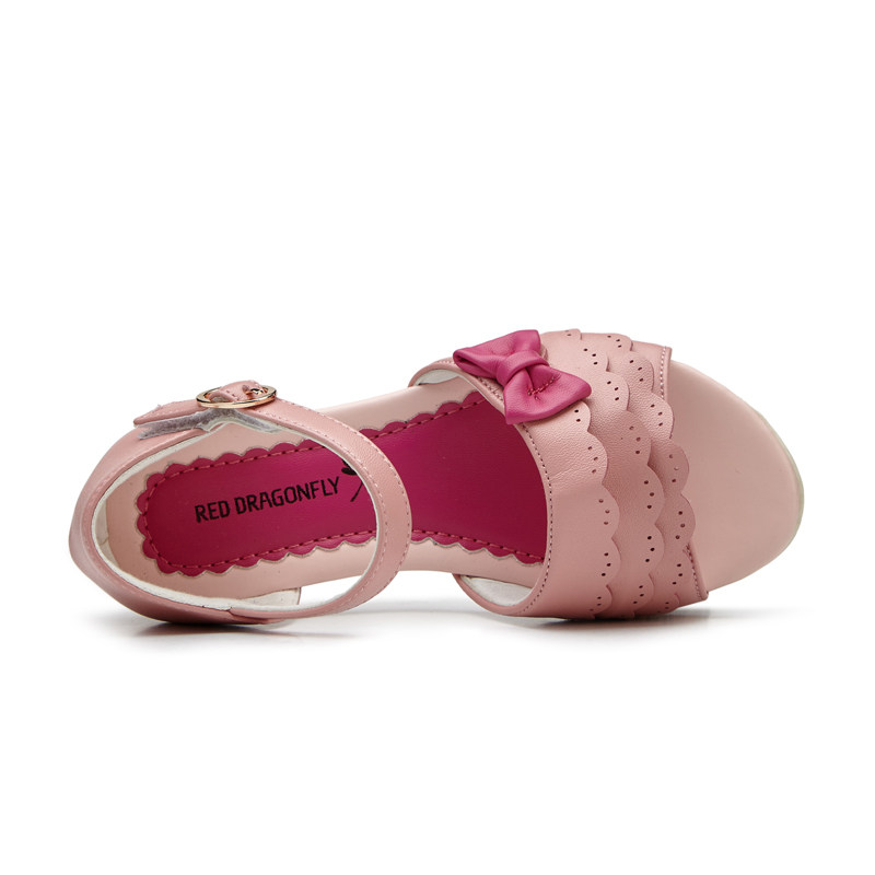 Sandales enfants en PU REDDRAGONFLY orteil suture de voiture pour été - semelle caoutchouc - Ref 1053399 Image 4