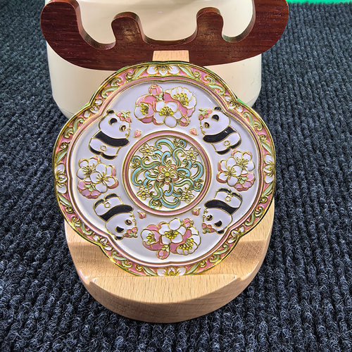 高颜值古风中国风文创镜手持化妆镜便携式随身镜补妆伴手礼古法