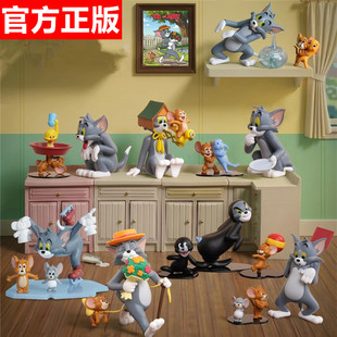 正版TOM and JERRY合作游戏系列盲盒猫和老鼠手办汤姆杰瑞摆件