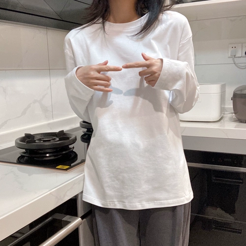 Белый лонгслив, приятное телу утепленное термобелье, осенний