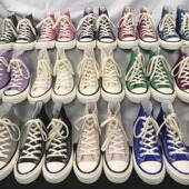 百搭板鞋 1970s高帮帆布鞋 潮 经典 复古时尚 女帮学生chic男鞋 情侣鞋