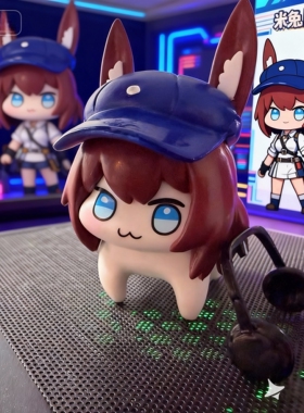 阿米娅兔doro手办Q版桃乐丝GK模型周边潮玩手办场景摆件礼物玩具