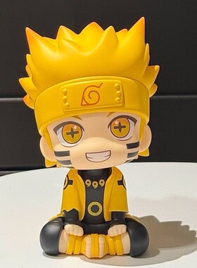 火影忍者手办全套公仔鸣人迪达拉我爱罗动漫摆件卡通人偶儿童玩具