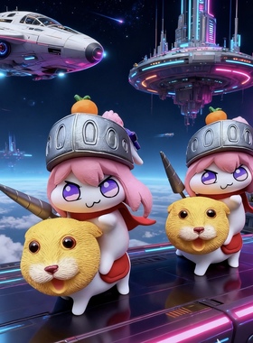 全款Q版桃乐丝耄耋骑士doro手办玩具公仔二次元模型摆件礼物爆款