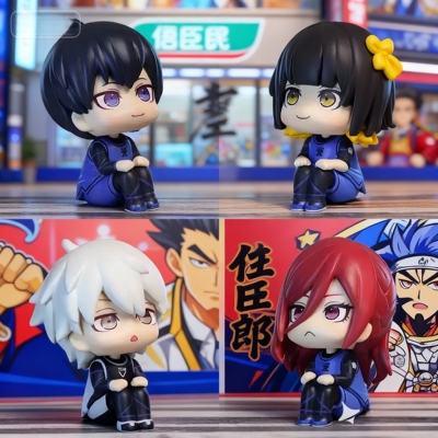 蓝色监狱手办凪诚士郎蜂乐回洁世一千切豹马动漫模型公仔摆件礼物