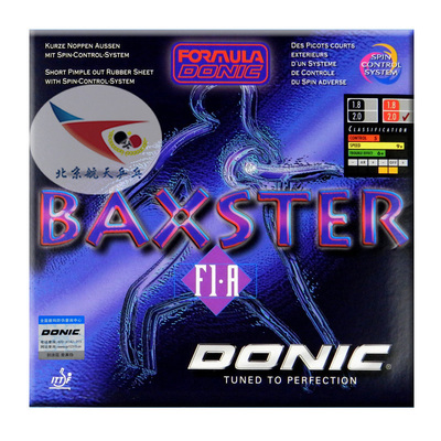 北京航天DONIC多尼克魔鬼正胶王颗粒套胶胶皮BAXSTER F1-A 10120