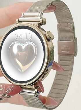 适用华为星光watchgt4三代高级替换腕带gt4男女专用荣耀gs3表链