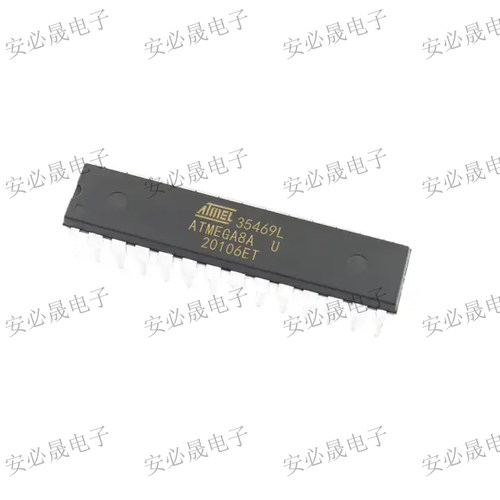 全新原装 ATMEGA8A-PU 直插DIP-28 AVR单片机/8K闪存微控制器