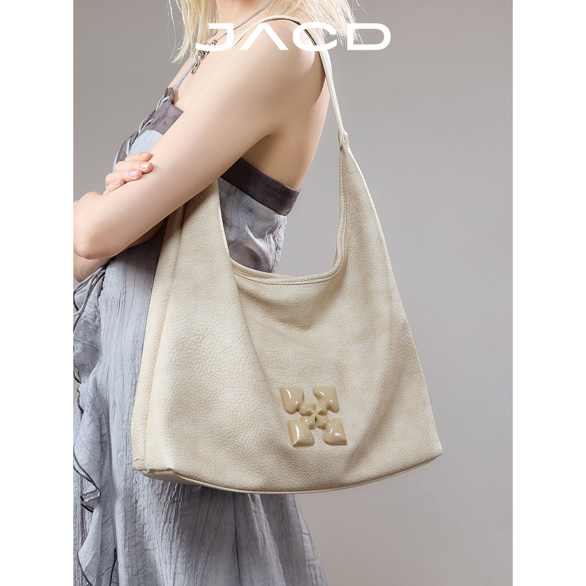 JACD【香草可露丽】腋下包包女2025新款通勤托特包包大容量单肩包