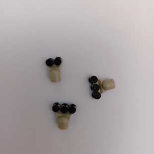 3小轮子起落架用于上海韩国泛美联邦荷兰海南麦道ATR飞机模型配件