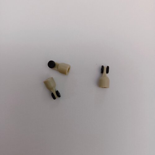 3个小轮子起落架适用于南航泛美联邦荷兰美国麦道ATR飞机模型配件