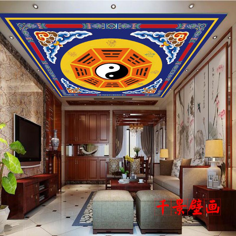 太极墙纸捷域太极八卦图