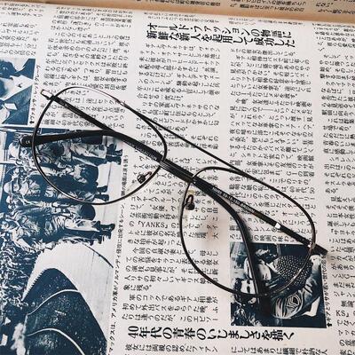 美式风飞行员古董框架眼镜包邮