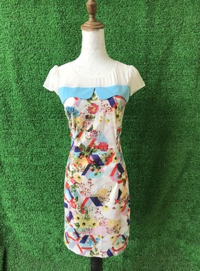 专柜正品 　唐CHAO　61270　春夏款　旗袍　连衣裙
