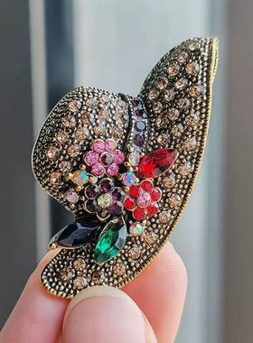 铜合金胸针 T074 轻奢时尚气质百搭精美胸针