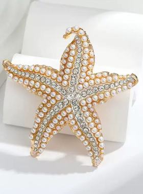 铜合金胸针 S128 复古轻奢时尚百搭胸针