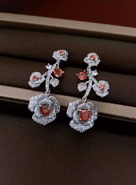 铜合金耳环C061 时尚轻奢气质百搭优雅精致耳环