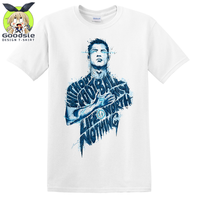 新款夏装c罗t恤男短袖纯棉圆领 Cristiano Ronaldo半袖情侣装衣服