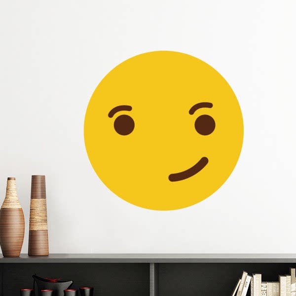 自信帅黄色可爱网聊表情包插画墙贴壁纸房间贴花学校幼儿园装饰