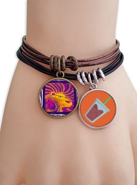 手绘墨西哥幼儿园狮子座