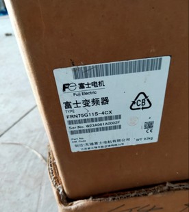 富士变频器FRN75G11S 保证质量 4C全新原装